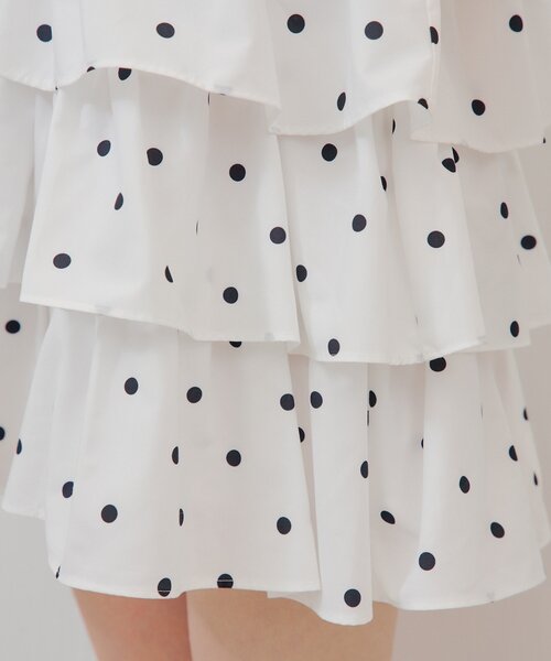 2wayリボンティアードミニワンピース（ワンピース）｜Chico（チコ）の