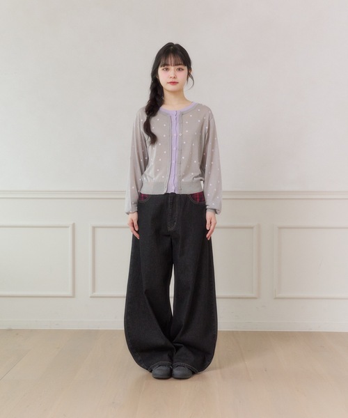 FCMM(エフシーエムエム)の「【日本限定】STAR PRINT CARDIGAN / スタープリントカーディガン(カーディガン/ボレロ・レディース・グレー/ネイビー・SMALL/MEDIUM)」の21枚目の写真