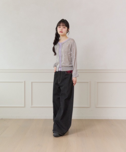 FCMM(エフシーエムエム)の「【日本限定】STAR PRINT CARDIGAN / スタープリントカーディガン(カーディガン/ボレロ・レディース・グレー/ネイビー・SMALL/MEDIUM)」の16枚目の写真