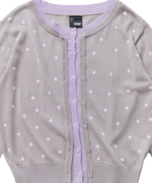 FCMM(エフシーエムエム)の「【日本限定】STAR PRINT CARDIGAN / スタープリントカーディガン(カーディガン/ボレロ・レディース・グレー/ネイビー・SMALL/MEDIUM)」の15枚目の写真