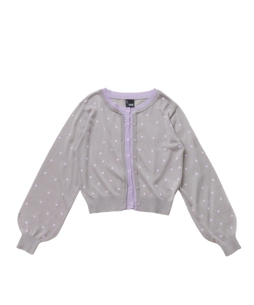 FCMM(エフシーエムエム)の「【日本限定】STAR PRINT CARDIGAN / スタープリントカーディガン(カーディガン/ボレロ・レディース・グレー/ネイビー・SMALL/MEDIUM)」の12枚目の写真