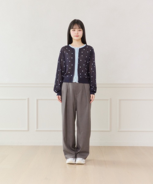 FCMM(エフシーエムエム)の「【日本限定】STAR PRINT CARDIGAN / スタープリントカーディガン(カーディガン/ボレロ・レディース・グレー/ネイビー・SMALL/MEDIUM)」の6枚目の写真