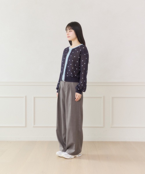 FCMM(エフシーエムエム)の「【日本限定】STAR PRINT CARDIGAN / スタープリントカーディガン(カーディガン/ボレロ・レディース・グレー/ネイビー・SMALL/MEDIUM)」の5枚目の写真