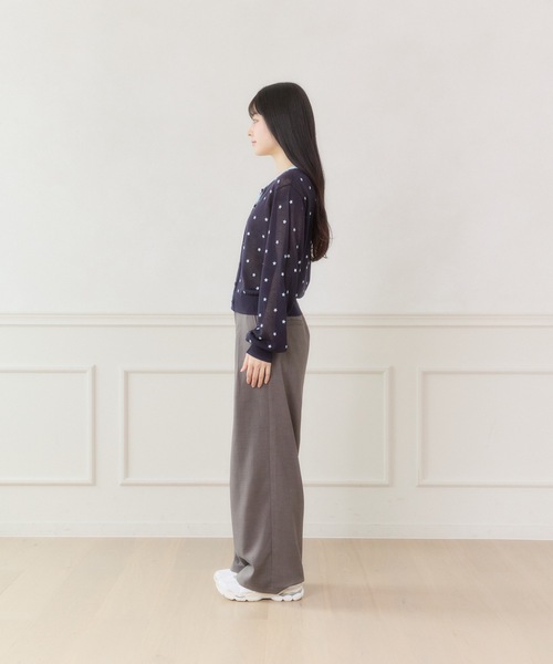 FCMM(エフシーエムエム)の「【日本限定】STAR PRINT CARDIGAN / スタープリントカーディガン(カーディガン/ボレロ・レディース・グレー/ネイビー・SMALL/MEDIUM)」の3枚目の写真