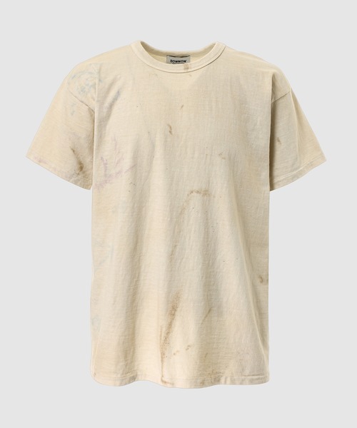 BOW WOW(バウワウ)の「8812 TEE AGED(Tシャツ/カットソー・メンズ・ブラック/ホワイト・XL/L)」の1枚目の写真