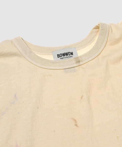 BOW WOW(バウワウ)の「8812 TEE AGED(Tシャツ/カットソー・メンズ・ブラック/ホワイト・XL/L)」の4枚目の写真