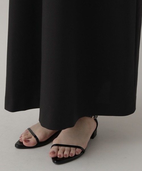 A part by(アパートバイ)の「オフショルリボンワンピース(ワンピース・レディース・ブラック/ベージュ・FREE)」の18枚目の写真