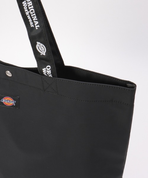 Dickies（ディッキーズ）の「Dickies ディッキーズ ロゴテープトートバッグ（トートバッグ・メンズ・ブラック/ネイビー/グレー・FREE）」の16枚目の写真