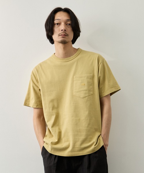 THE NORTH FACE PURPLE LABEL（ザ ノースフェイス パープルレーベル）の「【THE NORTH FACE Purple Label /ザ・ノース・フェイス パープルレーベル】8oz Field Pocket Tee（Tシャツ/カットソー・メンズ・ホワイト/ブラック/カーキ/ダークグレー・XL/M/L）」の8枚目の写真