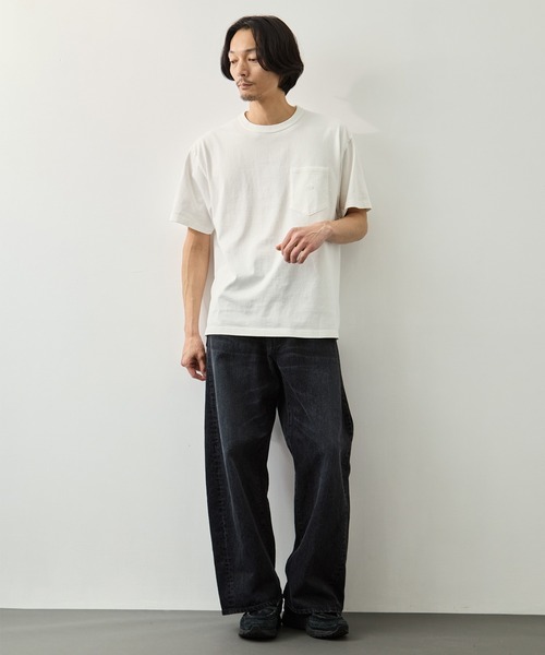 THE NORTH FACE PURPLE LABEL（ザ ノースフェイス パープルレーベル）の「【THE NORTH FACE Purple Label /ザ・ノース・フェイス パープルレーベル】8oz Field Pocket Tee（Tシャツ/カットソー・メンズ・ホワイト/ブラック/カーキ/ダークグレー・XL/M/L）」の18枚目の写真
