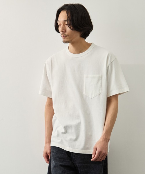 THE NORTH FACE PURPLE LABEL（ザ ノースフェイス パープルレーベル）の「【THE NORTH FACE Purple Label /ザ・ノース・フェイス パープルレーベル】8oz Field Pocket Tee（Tシャツ/カットソー・メンズ・ホワイト/ブラック/カーキ/ダークグレー・XL/M/L）」の14枚目の写真
