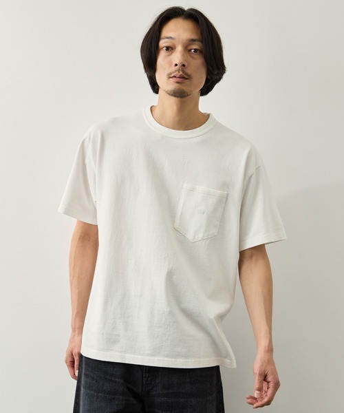 THE NORTH FACE PURPLE LABEL（ザ ノースフェイス パープルレーベル）の「【THE NORTH FACE Purple Label /ザ・ノース・フェイス パープルレーベル】8oz Field Pocket Tee（Tシャツ/カットソー・メンズ・ホワイト/ブラック/カーキ/ダークグレー・XL/M/L）」の15枚目の写真