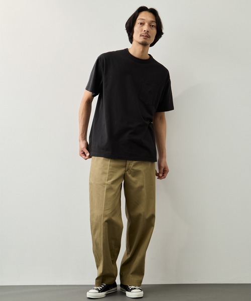THE NORTH FACE PURPLE LABEL（ザ ノースフェイス パープルレーベル）の「【THE NORTH FACE Purple Label /ザ・ノース・フェイス パープルレーベル】8oz Field Pocket Tee（Tシャツ/カットソー・メンズ・ホワイト/ブラック/カーキ/ダークグレー・XL/M/L）」の6枚目の写真