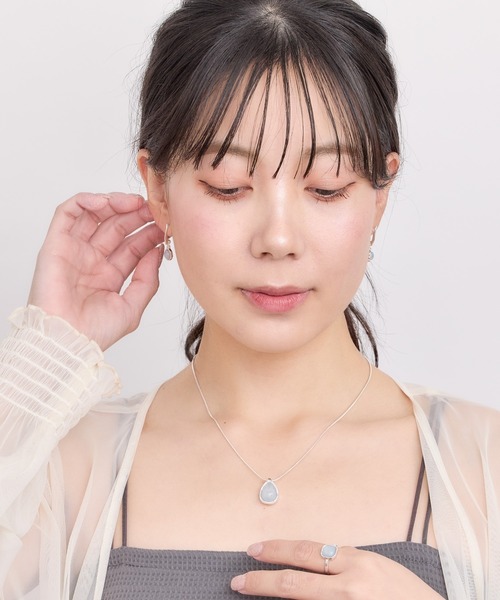 Heartdance(ハートダンス)の「カレイド・ルミ ネックレス(ネックレス・レディース・ピンク/アイボリー/ブルー・FREE)」の8枚目の写真