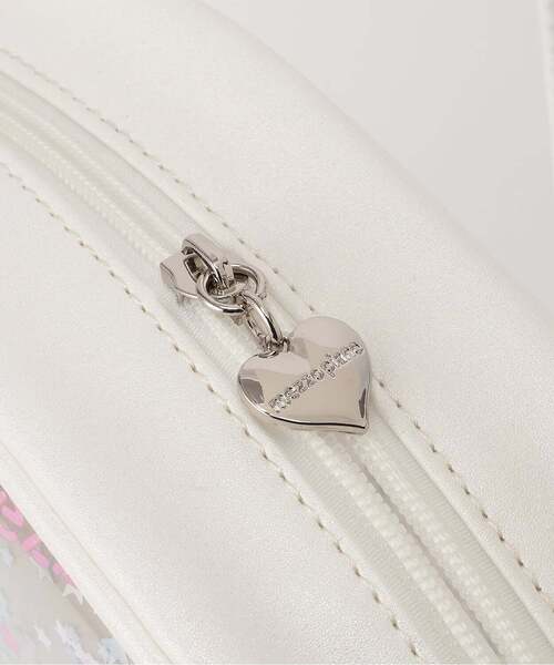 mezzo piano（メゾピアノ）の「キラキラ　ポシェット（ショルダーバッグ・キッズ・オフホワイト/サックスブルー・F）」の4枚目の写真