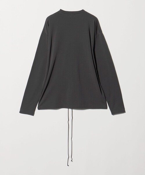 6(ロク)の「<6(ROKU)>コルセットビスチェ ロングスリーブトップス(Tシャツ/カットソー・レディース・ブラック/ホワイト・FREE)」の17枚目の写真