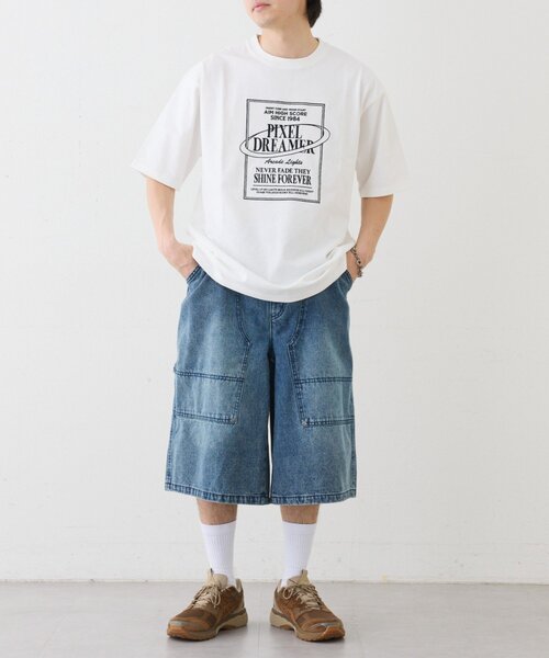 CIAOPANIC TYPY(チャオパニックティピー)の「【UNISEX】【プラスサイズあり】アソート柄ブッシュハーフパンツ/WEB限定カラーあり(その他パンツ・レディース・カーキ/ベージュ/グレー/ブルー/ブラック・MEDIUM/XX-LARGE/LARGE)」の21枚目の写真