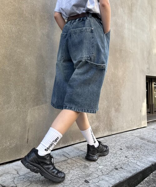 CIAOPANIC TYPY(チャオパニックティピー)の「【UNISEX】【プラスサイズあり】アソート柄ブッシュハーフパンツ/WEB限定カラーあり(その他パンツ・レディース・カーキ/ベージュ/グレー/ブルー/ブラック・MEDIUM/XX-LARGE/LARGE)」の18枚目の写真