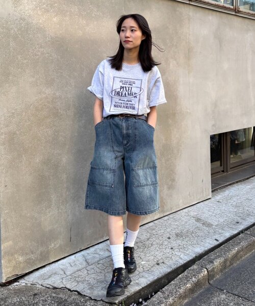 CIAOPANIC TYPY(チャオパニックティピー)の「【UNISEX】【プラスサイズあり】アソート柄ブッシュハーフパンツ/WEB限定カラーあり(その他パンツ・レディース・カーキ/ベージュ/グレー/ブルー/ブラック・MEDIUM/XX-LARGE/LARGE)」の19枚目の写真