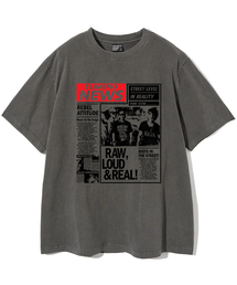 ELニュースピグメント半袖Tシャツ 4カラー