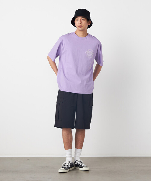 Purple&Yellow(パープルアンドイエロー)の「ポリエステルストレッチ カーゴショートパンツ(その他パンツ・メンズ・ベージュ/ブラック・SMALL/LARGE/X-LARGE/MEDIUM)」の4枚目の写真