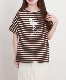 フラミンゴプリント」に該当するTシャツ/カットソーファッション通販