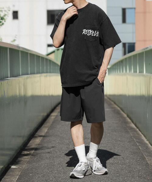 ITEMS URBANRESEARCH(アイテムズ アーバンリサーチ)の「『接触冷感/吸水速乾』多機能 ナイロンストレッチイージーショーツ(その他パンツ・メンズ・カーキ/ブラック/チャコールグレー・LARGE/MEDIUM)」の8枚目の写真