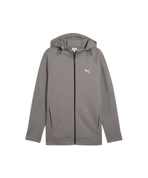 PUMA(プーマ)の「PUMA プーマ メンズ エヴォストライプ フルジップ フーディー DK(パーカー・メンズ・ブラック/グレー/ネイビー・LARGE/MEDIUM/SMALL/X-LARGE/X-SMALL)」の8枚目の写真