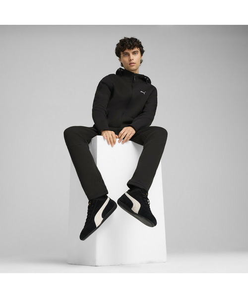 PUMA(プーマ)の「PUMA プーマ メンズ エヴォストライプ フルジップ フーディー DK(パーカー・メンズ・ブラック/グレー/ネイビー・LARGE/MEDIUM/SMALL/X-LARGE/X-SMALL)」の11枚目の写真