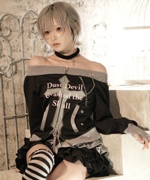 DustDevil（ダストデビル）の「『DustDevil/ダストデビル』Crash Off-Shoulder/オフショルトップス（その他トップス）」