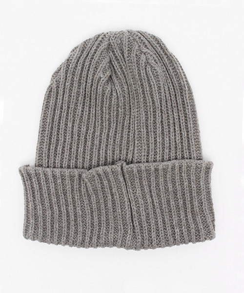 RAGEBLUE（レイジブルー）の「アクリル/コットンリブワッチ/712221（ニットキャップ/ビーニー・メンズ・グレー/ブラック/キャメル/ホワイト/ネイビー・FREE）」の6枚目の写真