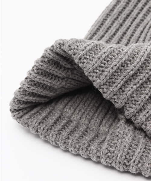 RAGEBLUE（レイジブルー）の「アクリル/コットンリブワッチ/712221（ニットキャップ/ビーニー・メンズ・グレー/ブラック/キャメル/ホワイト/ネイビー・FREE）」の8枚目の写真