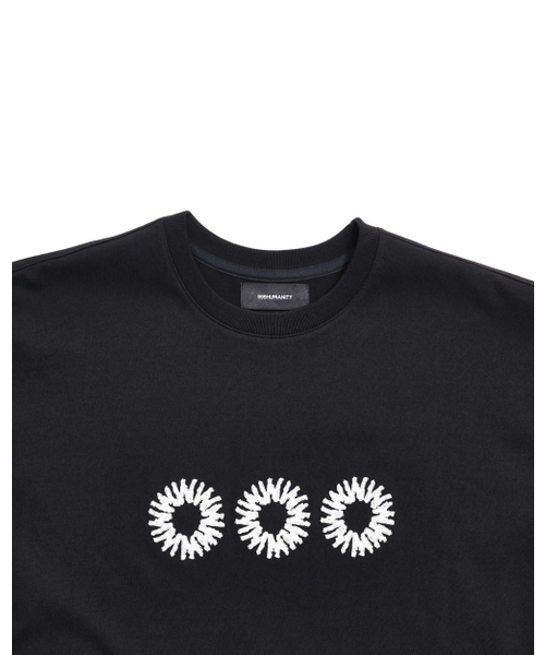 999HUMANITY(999ヒューマニティ)の「EVDロゴハーフTシャツ(ブラック)(Tシャツ/カットソー・レディース・その他・1(S)/2(M)/3(L)/OS/0(XS)/4(XL))」の3枚目の写真