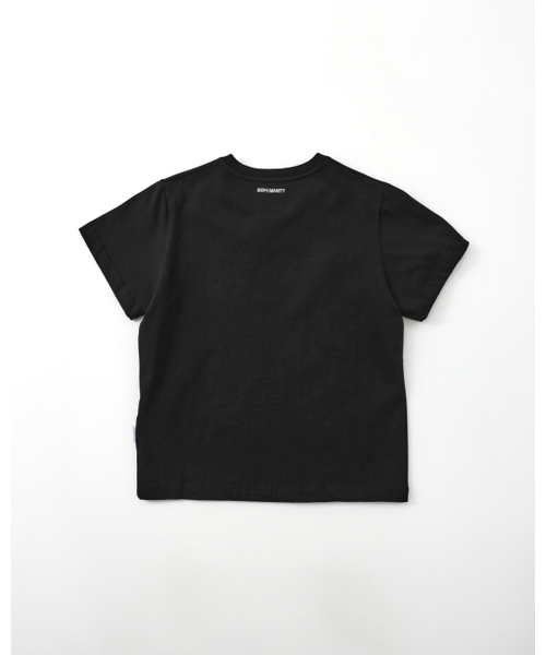 999HUMANITY(999ヒューマニティ)の「EVDロゴハーフTシャツ(ブラック)(Tシャツ/カットソー・レディース・その他・1(S)/2(M)/3(L)/OS/0(XS)/4(XL))」の8枚目の写真