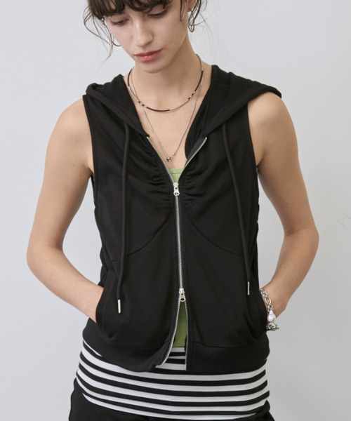 Double Zip Gather Hoodie — худи с двойной молнией (комплект)