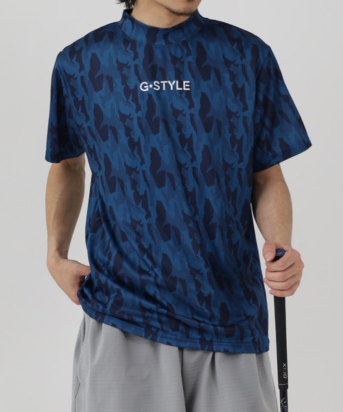 FUNALIVE(ファンアライブ)の「ドライ モックネック プリント ロゴ 半袖 Tシャツ(Tシャツ/カットソー・メンズ・ブラック系1/グレー系1/ネイビー系1/グリーン系/ブラック系/ブルー系/ホワイト系/ホワイト系1/グレー系/ネイビー系/ブラック系2・M/L/LL)」の11枚目の写真