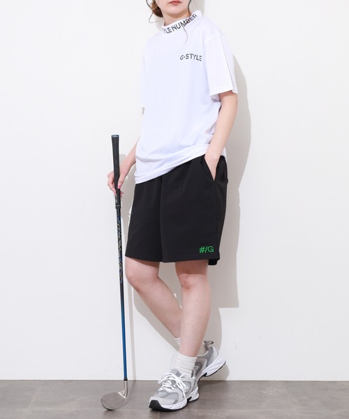 FUNALIVE(ファンアライブ)の「ドライ モックネック プリント ロゴ 半袖 Tシャツ(Tシャツ/カットソー・メンズ・ブラック系1/グレー系1/ネイビー系1/グリーン系/ブラック系/ブルー系/ホワイト系/ホワイト系1/グレー系/ネイビー系/ブラック系2・M/L/LL)」の16枚目の写真