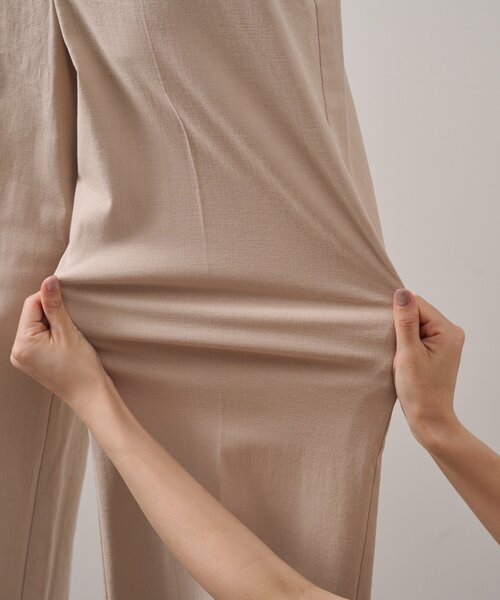 Jena espace merveilleux(ジェナ エスパスメルヴェイユ)の「メンストレッチワイドパンツ(その他パンツ・レディース・ブラック/ベージュ/オフホワイト・FREE)」の13枚目の写真