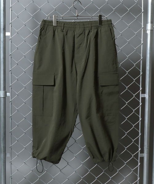 ANPAS（アンパス）の「Solid 3/4-Length Cargo Pants / 七分丈 テックカーゴパンツ クロップドパンツ ボトムス メンズ ミリタリーパンツ ショートパンツ ハーフパンツ（カーゴパンツ・メンズ・ネイビー/カーキ/ブラック・XL/L/M）」の12枚目の写真
