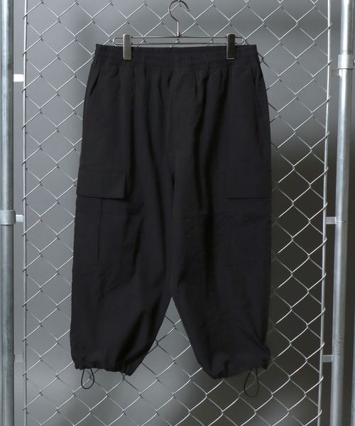 ANPAS（アンパス）の「Solid 3/4-Length Cargo Pants / 七分丈 テックカーゴパンツ クロップドパンツ ボトムス メンズ ミリタリーパンツ ショートパンツ ハーフパンツ（カーゴパンツ・メンズ・ネイビー/カーキ/ブラック・XL/L/M）」の7枚目の写真
