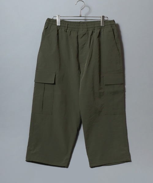 ANPAS（アンパス）の「Solid 3/4-Length Cargo Pants / 七分丈 テックカーゴパンツ クロップドパンツ ボトムス メンズ ミリタリーパンツ ショートパンツ ハーフパンツ（カーゴパンツ・メンズ・ネイビー/カーキ/ブラック・XL/L/M）」の9枚目の写真