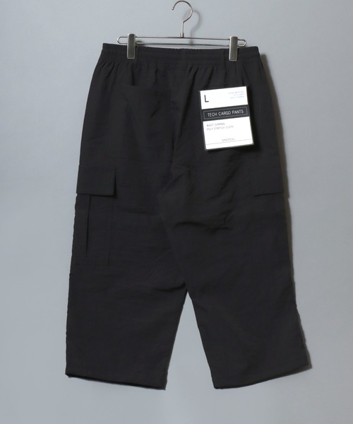 ANPAS（アンパス）の「Solid 3/4-Length Cargo Pants / 七分丈 テックカーゴパンツ クロップドパンツ ボトムス メンズ ミリタリーパンツ ショートパンツ ハーフパンツ（カーゴパンツ・メンズ・ネイビー/カーキ/ブラック・XL/L/M）」の5枚目の写真
