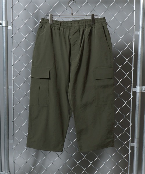 ANPAS（アンパス）の「Solid 3/4-Length Cargo Pants / 七分丈 テックカーゴパンツ クロップドパンツ ボトムス メンズ ミリタリーパンツ ショートパンツ ハーフパンツ（カーゴパンツ・メンズ・ネイビー/カーキ/ブラック・XL/L/M）」の11枚目の写真