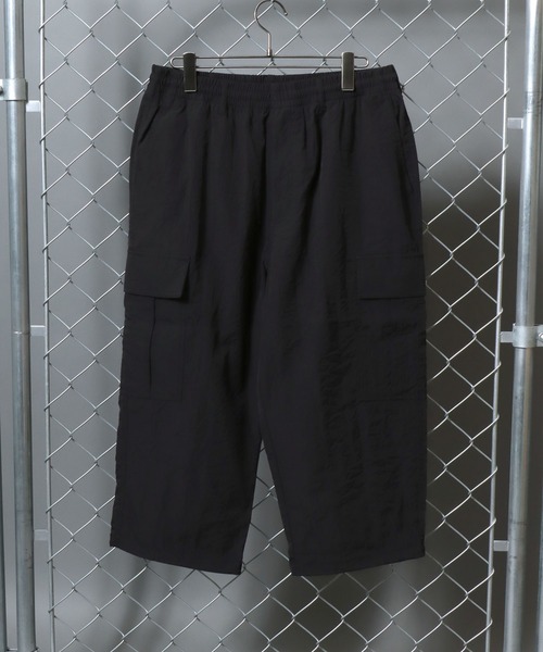 ANPAS（アンパス）の「Solid 3/4-Length Cargo Pants / 七分丈 テックカーゴパンツ クロップドパンツ ボトムス メンズ ミリタリーパンツ ショートパンツ ハーフパンツ（カーゴパンツ・メンズ・ネイビー/カーキ/ブラック・XL/L/M）」の6枚目の写真