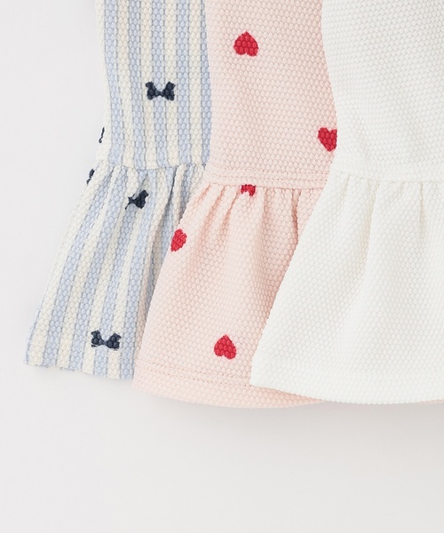 petit main（プティマイン）の「【SWIM】ラッシュガードセット水着（水着・キッズ・ピンク/オフホワイト/ブルー・120cm/110cm/80ｃｍ/130cm/100cm/90cm）」の14枚目の写真