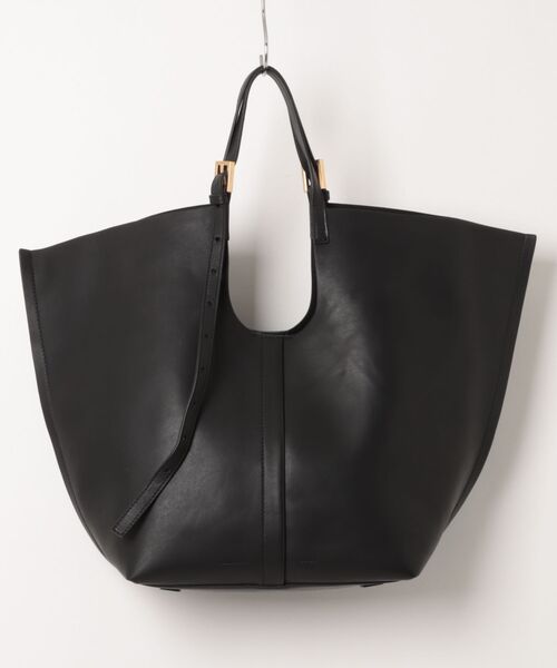 ALLSAINTS（オールセインツ）の「ARA LEATHER TOTE BAG | ARA レザー トート バッグ（トートバッグ・レディース・ブラック・ONE SIZE）」の10枚目の写真