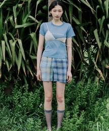 Stone Pinched Lyocel Tee / ストーンピンチリヨセルティー（Tシャツ
