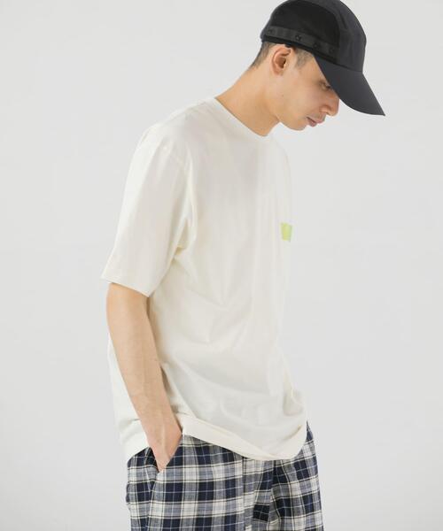 EKAL(エカル)の「『UR TECH ひやサラクール』プリントボックスTシャツ(Tシャツ/カットソー・メンズ・ブラック/ホワイト・LARGE/MEDIUM)」の5枚目の写真