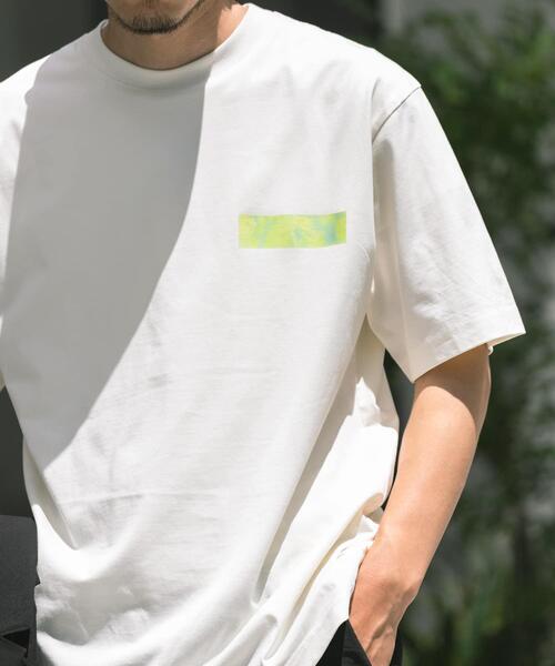 EKAL(エカル)の「『UR TECH ひやサラクール』プリントボックスTシャツ(Tシャツ/カットソー・メンズ・ブラック/ホワイト・LARGE/MEDIUM)」の8枚目の写真
