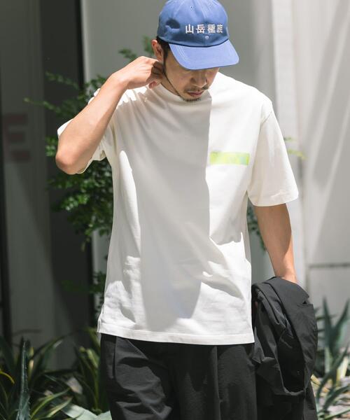 EKAL(エカル)の「『UR TECH ひやサラクール』プリントボックスTシャツ(Tシャツ/カットソー・メンズ・ブラック/ホワイト・LARGE/MEDIUM)」の9枚目の写真